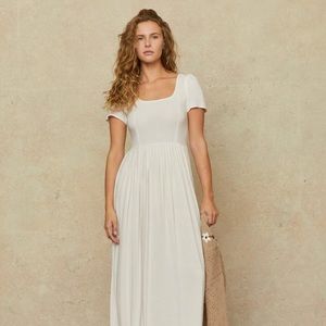 Christy Dawn Eggshell Scarlet Dress.